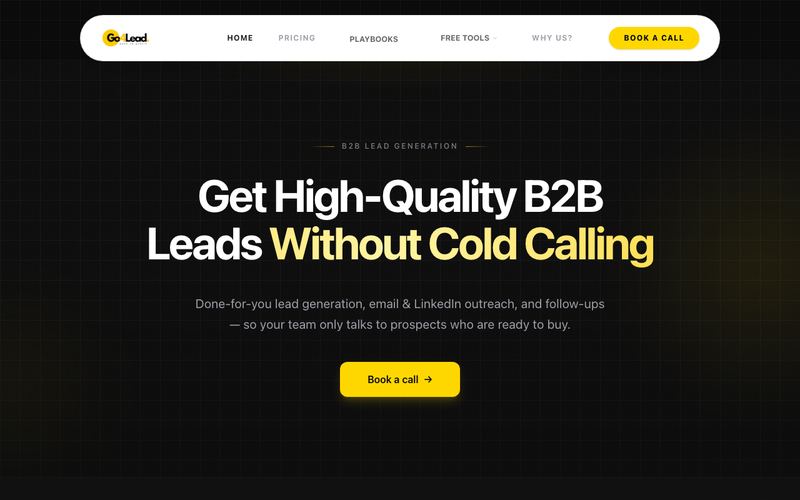 Go4Lead.com website